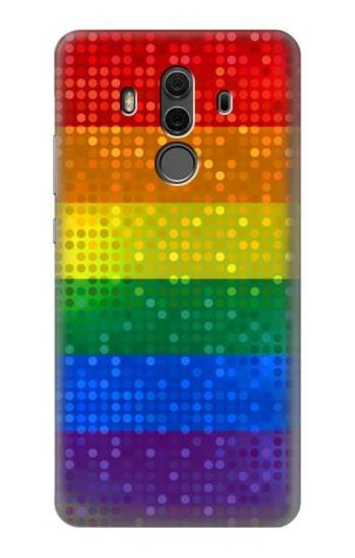 S2683 Rainbow LGBT Pride Flag Case Cover Custodia per Huawei Mate 10 Pro, Porsche Design