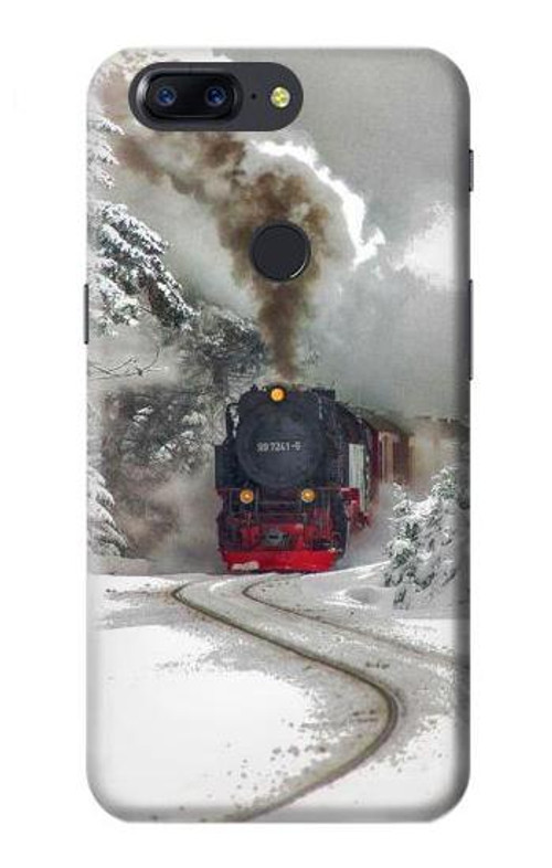 S1509 Steam Train Case Cover Custodia per OnePlus 5T
