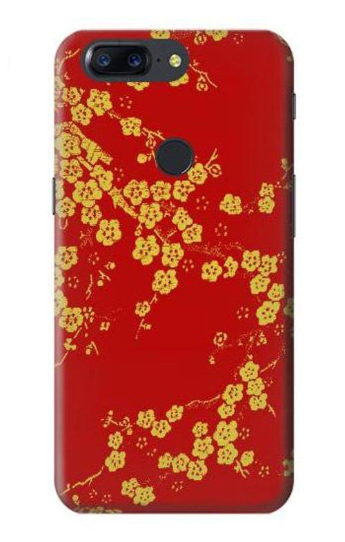S2050 Cherry Blossoms Chinese Graphic Printed Case Cover Custodia per OnePlus 5T S2050 Cherry Blossoms Chinese Graphic Printed Case Cover Custodia per OnePlus 5T