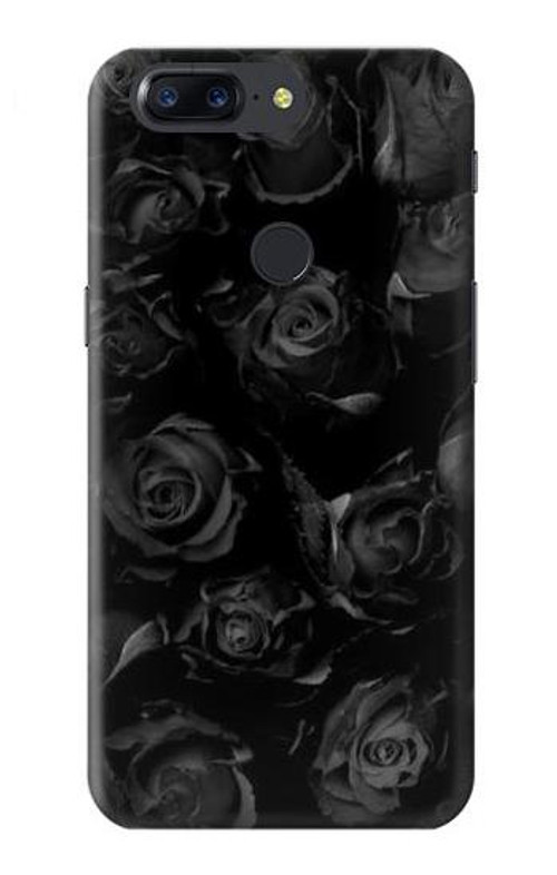 S3153 Black Roses Case Cover Custodia per OnePlus 5T