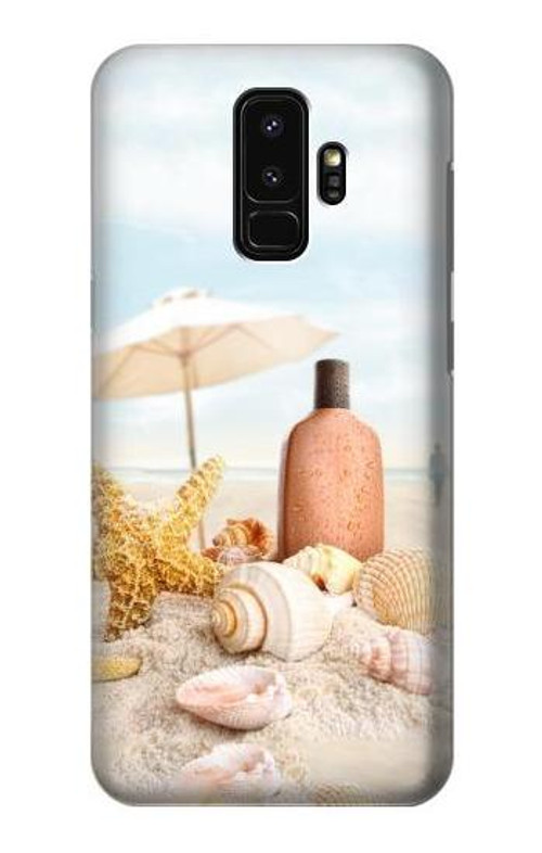 S1425 Seashells on The Beach Case Cover Custodia per Samsung Galaxy S9 Plus