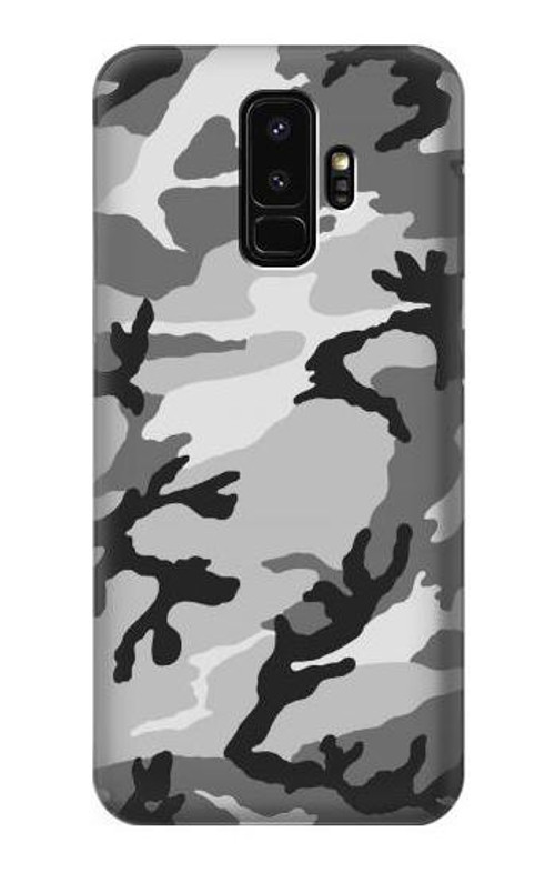 S1721 Snow Camouflage Graphic Printed Case Cover Custodia per Samsung Galaxy S9 Plus