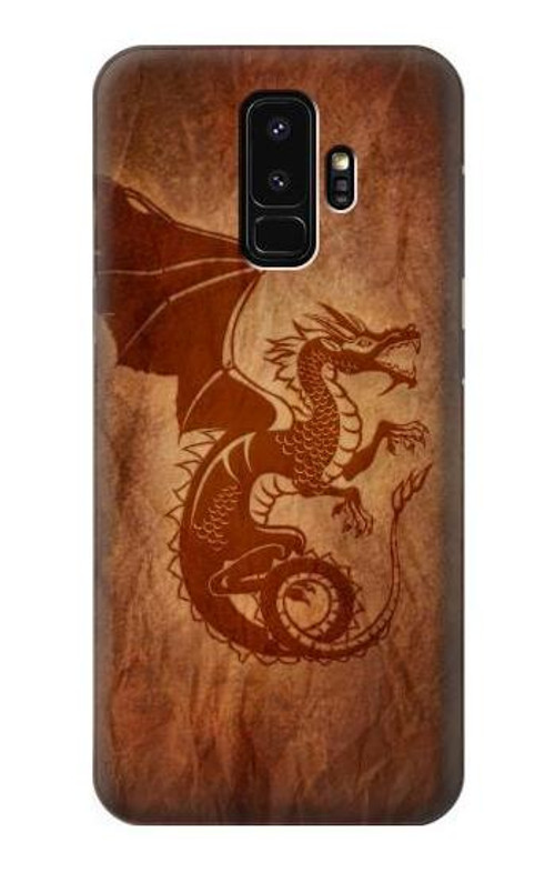 S3086 Red Dragon Tattoo Case Cover Custodia per Samsung Galaxy S9 Plus