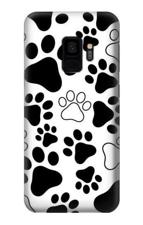 S2904 Dog Paw Prints Case Cover Custodia per Samsung Galaxy S9