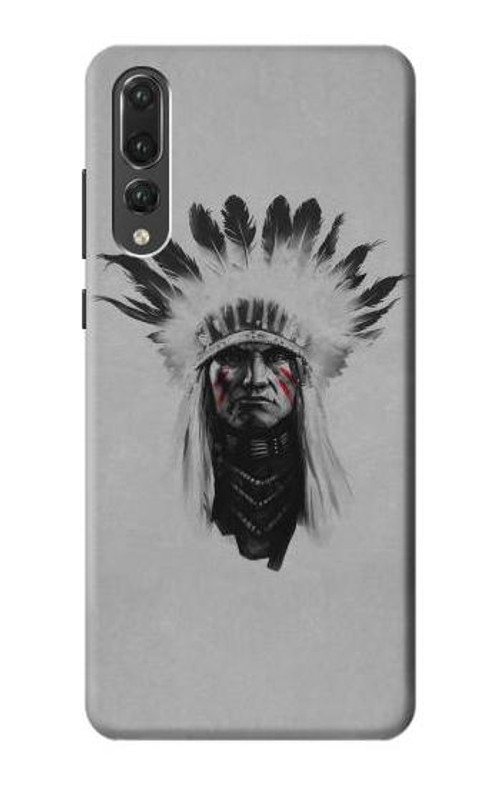 S0451 Indian Chief Case Cover Custodia per Huawei P20 Pro