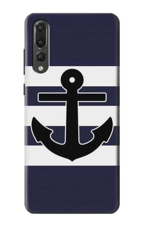 S2758 Anchor Navy Case Cover Custodia per Huawei P20 Pro