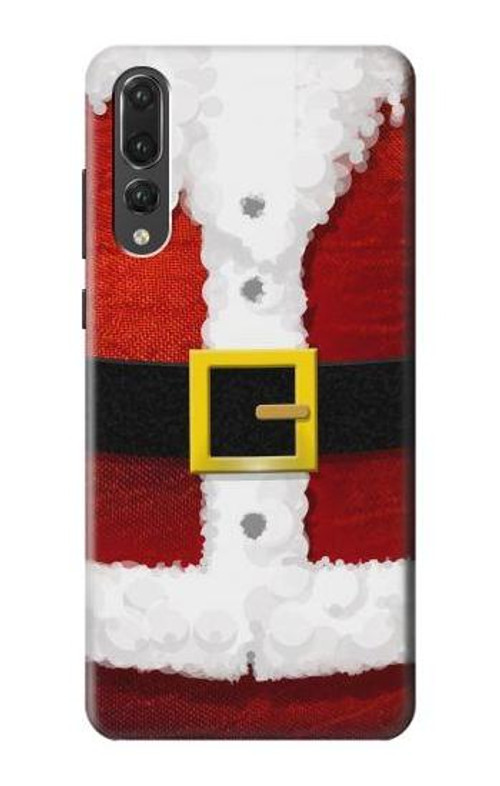 S2846 Christmas Santa Red Suit Case Cover Custodia per Huawei P20 Pro