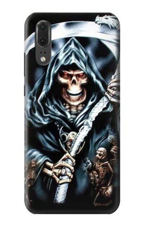 S0295 Grim Reaper Case Cover Custodia per Huawei P20