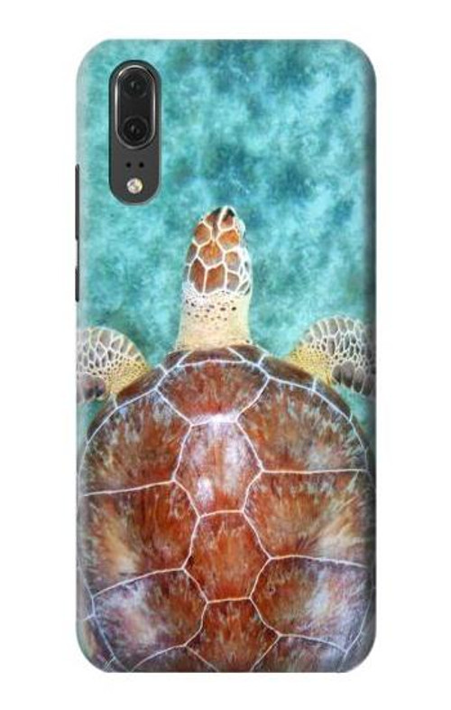 S1424 Sea Turtle Case Cover Custodia per Huawei P20