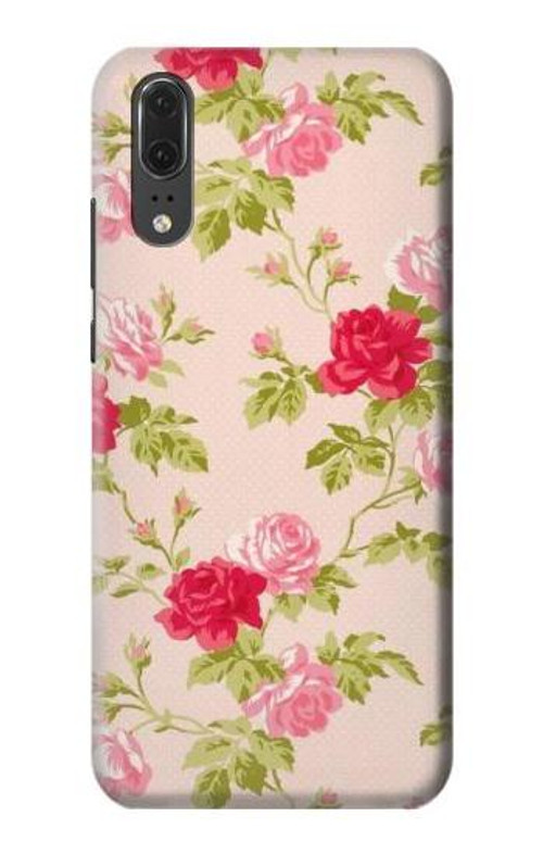 S3037 Pretty Rose Cottage Flora Case Cover Custodia per Huawei P20