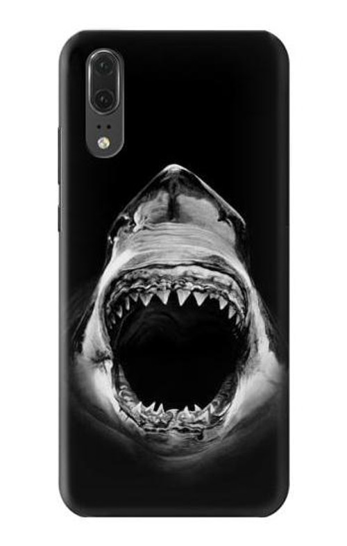 S3100 Great White Shark Case Cover Custodia per Huawei P20