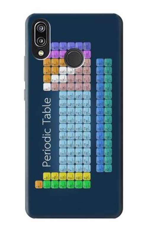 S1847 Periodic Table Case Cover Custodia per Huawei P20 Lite