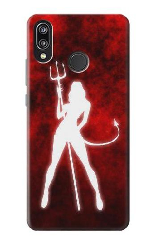 S2455 Sexy Devil Girl Case Cover Custodia per Huawei P20 Lite