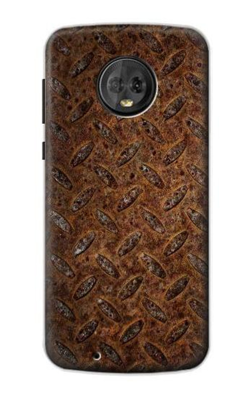 S0542 Rust Texture Case Cover Custodia per Motorola Moto G6