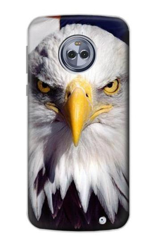 S0854 Eagle American Case Cover Custodia per Motorola Moto X4