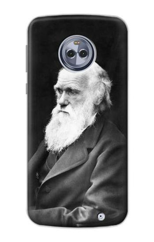 S1610 Charles Darwin Case Cover Custodia per Motorola Moto X4 S1610 Charles Darwin Case Cover Custodia per Motorola Moto X4