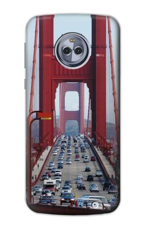 S2637 Golden Gate Bridge Case Cover Custodia per Motorola Moto X4 S2637 Golden Gate Bridge Case Cover Custodia per Motorola Moto X4