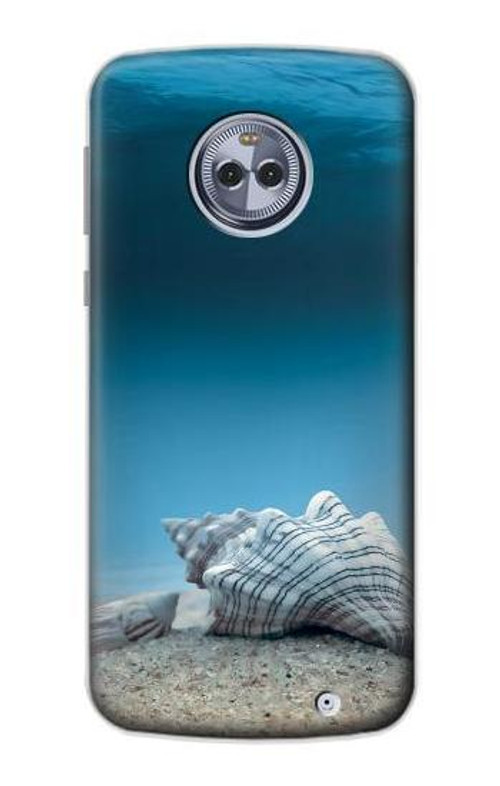 S3213 Sea Shells Under the Sea Case Cover Custodia per Motorola Moto X4