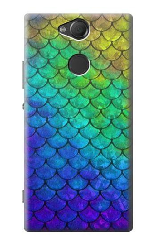 S2930 Mermaid Fish Scale Case Cover Custodia per Sony Xperia XA2