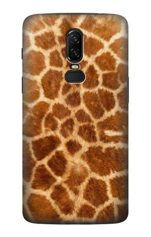 S0422 Giraffe Skin Case Cover Custodia per OnePlus 6 S0422 Giraffe Skin Case Cover Custodia per OnePlus 6