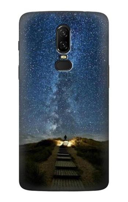 S0734 Stairway to Heaven Iceland Case Cover Custodia per OnePlus 6