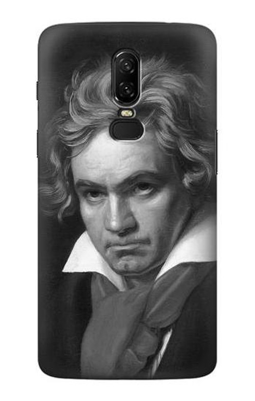 S1930 Beethoven Case Cover Custodia per OnePlus 6 S1930 Beethoven Case Cover Custodia per OnePlus 6