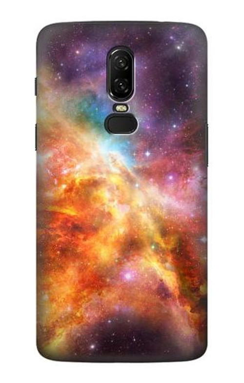 S1963 Nebula Rainbow Space Case Cover Custodia per OnePlus 6