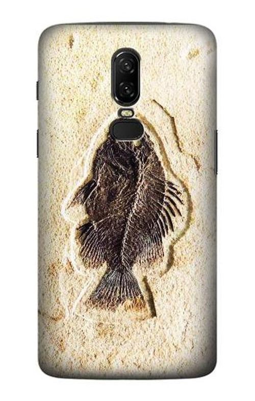 S2562 Fossil Fish Case Cover Custodia per OnePlus 6 S2562 Fossil Fish Case Cover Custodia per OnePlus 6