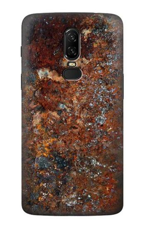 S2714 Rust Steel Texture Graphic Printed Case Cover Custodia per OnePlus 6 S2714 Rust Steel Texture Graphic Printed Case Cover Custodia per OnePlus 6