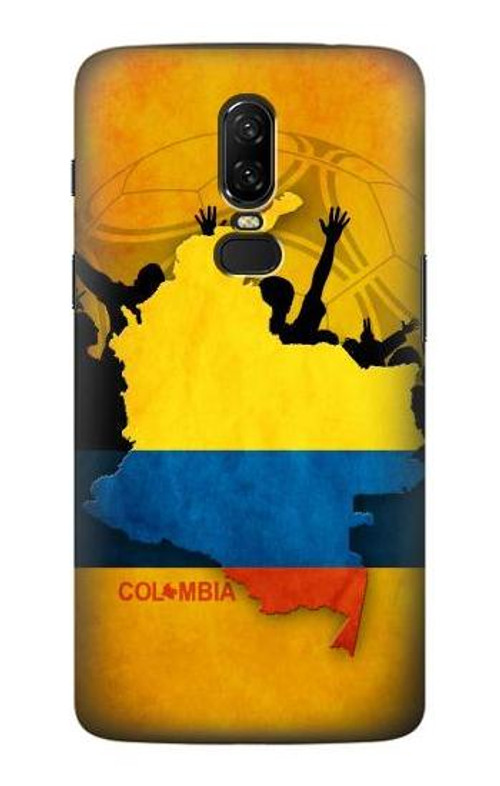 S2996 Colombia Football Soccer Copa 2016 Case Cover Custodia per OnePlus 6