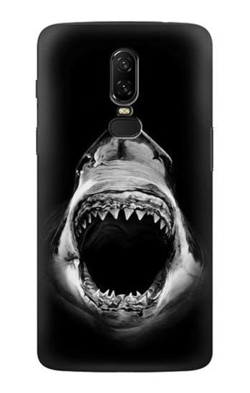 S3100 Great White Shark Case Cover Custodia per OnePlus 6 S3100 Great White Shark Case Cover Custodia per OnePlus 6