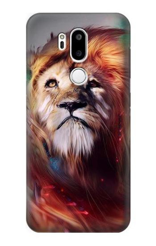 S0691 Leo Paint Case Cover Custodia per LG G7 ThinQ