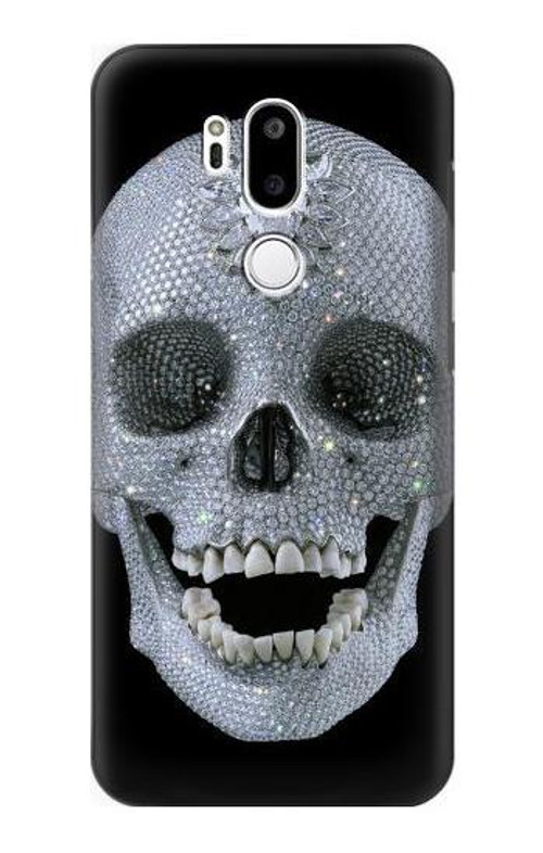 S1286 Diamond Skull Case Cover Custodia per LG G7 ThinQ