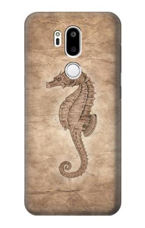 S3214 Seahorse Skeleton Fossil Case Cover Custodia per LG G7 ThinQ