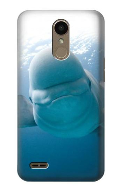 S1801 Beluga Whale Smile Whale Case Cover Custodia per LG K10 (2018), LG K30