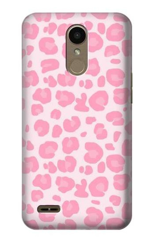 S2213 Pink Leopard Pattern Case Cover Custodia per LG K10 (2018), LG K30