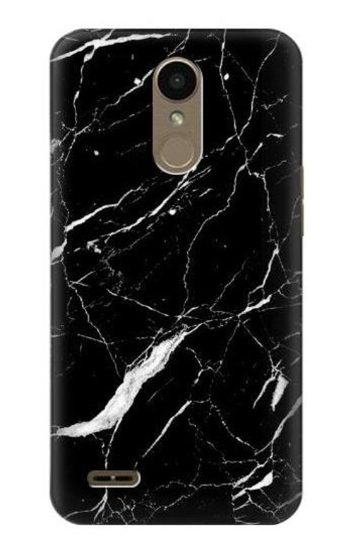 S2895 Black Marble Graphic Printed Case Cover Custodia per LG K10 (2018), LG K30