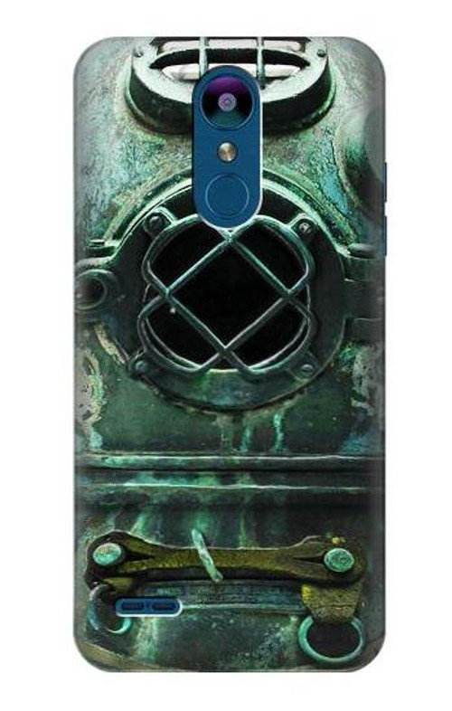 S2632 Antique Vintage Deep Sea Diver Helmet Case Cover Custodia per LG K8 (2018)