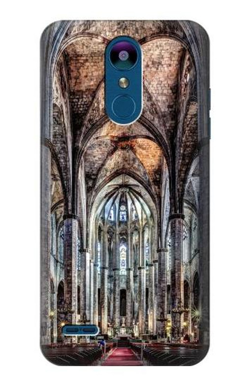 S3210 Santa Maria Del Mar Cathedral Case Cover Custodia per LG K8 (2018)