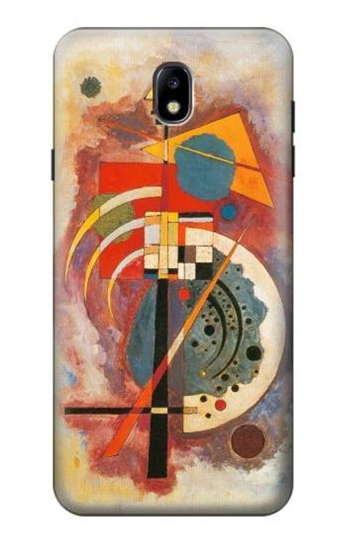 S3337 Wassily Kandinsky Hommage a Grohmann Case Cover Custodia per Samsung Galaxy J7 (2018), J7 Aero, J7 Top, J7 Aura, J7 Crown, J7 Refine, J7 Eon, J7 V 2nd Gen, J7 Star