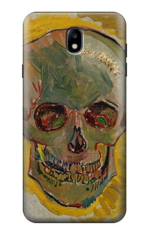 S3359 Vincent Van Gogh Skull Case Cover Custodia per Samsung Galaxy J7 (2018), J7 Aero, J7 Top, J7 Aura, J7 Crown, J7 Refine, J7 Eon, J7 V 2nd Gen, J7 Star