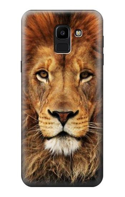 S2870 Lion King of Beasts Case Cover Custodia per Samsung Galaxy J6 (2018)