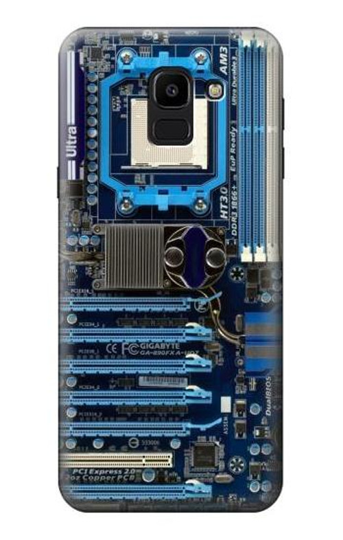 S3163 Computer Motherboard Case Cover Custodia per Samsung Galaxy J6 (2018)