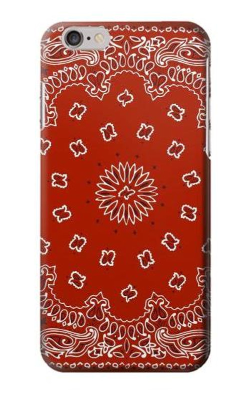 S3355 Bandana Red Pattern Case Cover Custodia per iPhone 6 6S