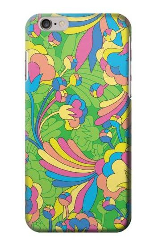 S3273 Flower Line Art Pattern Case Cover Custodia per iPhone 6 Plus, iPhone 6s Plus