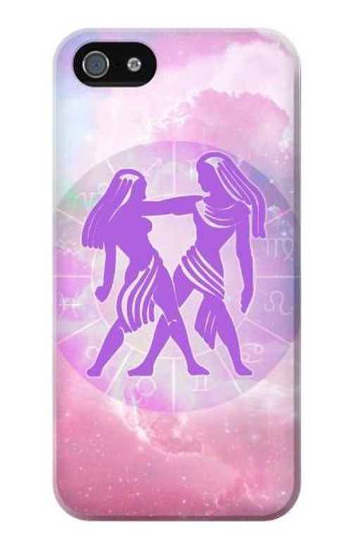 S3259 Zodiac Gemini Case Cover Custodia per iPhone 5 5S SE