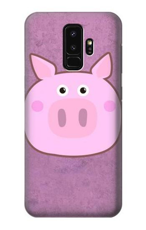 S3269 Pig Cartoon Case Cover Custodia per Samsung Galaxy S9 Plus