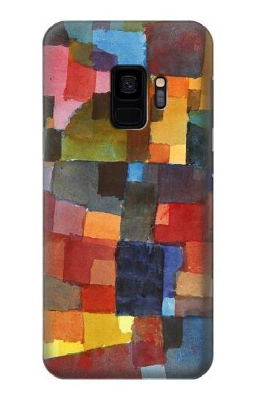 S3341 Paul Klee Raumarchitekturen Case Cover Custodia per Samsung Galaxy S9