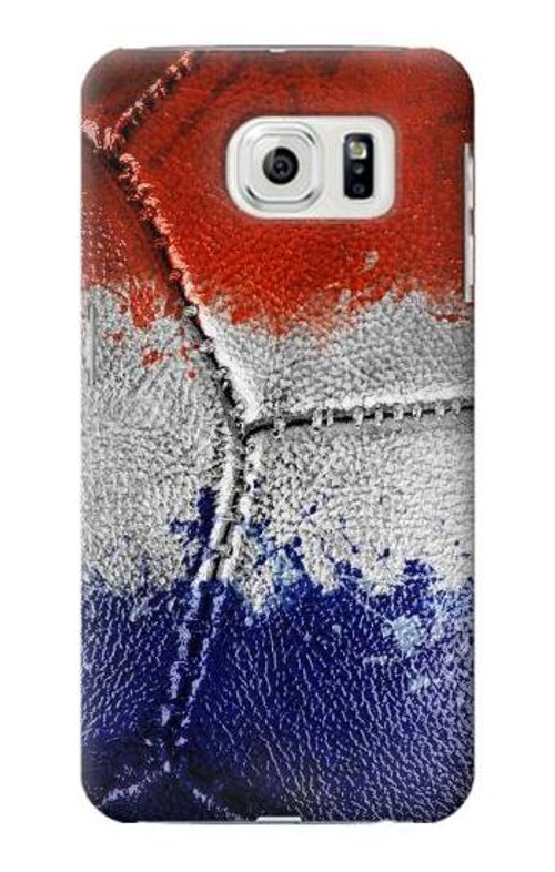 S3304 France Flag Vintage Football Graphic Case Cover Custodia per Samsung Galaxy S7 Edge