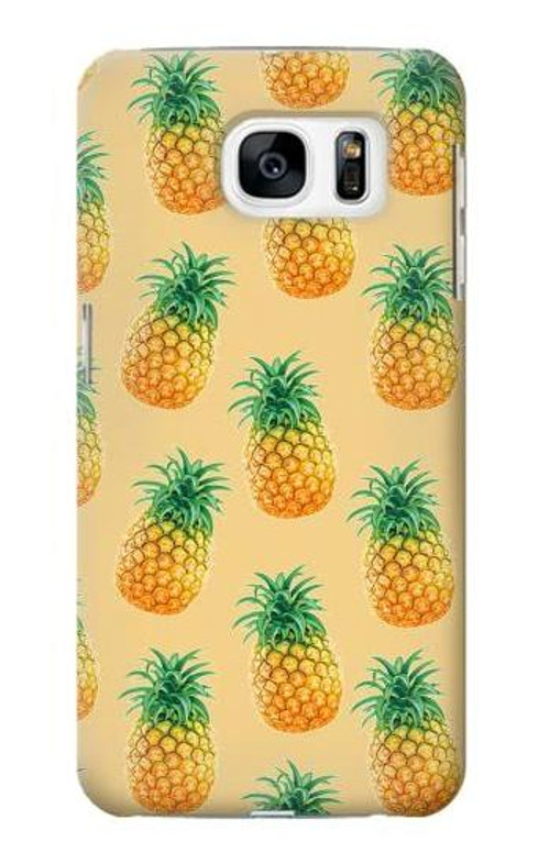 S3258 Pineapple Pattern Case Cover Custodia per Samsung Galaxy S7